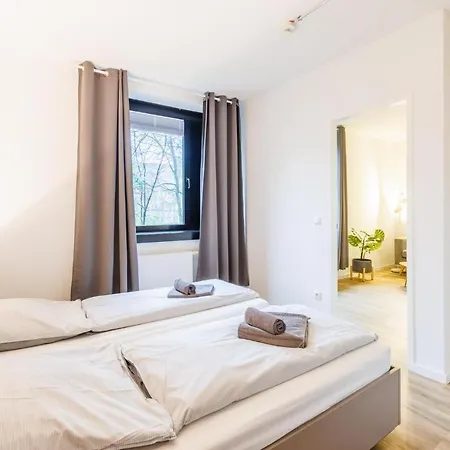 Glueck Auf Appartements Dueppelstrasse Oberhausen  Buitenkant foto