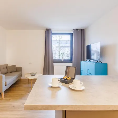 Glueck Auf Appartements Dueppelstrasse Oberhausen  Buitenkant foto