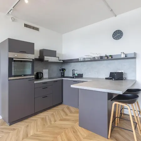 Glueck Auf Appartements Dueppelstrasse Oberhausen  Buitenkant foto