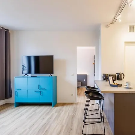 Glueck Auf Appartements Dueppelstrasse Oberhausen  Buitenkant foto