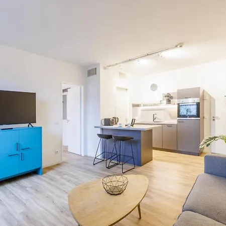 Glueck Auf Appartements Dueppelstrasse Oberhausen  Buitenkant foto