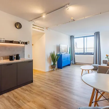 Glueck Auf Appartements Dueppelstrasse Oberhausen  Buitenkant foto